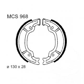 Bremsbacken vorne TRW Lucas MCS968 inkl. Federn