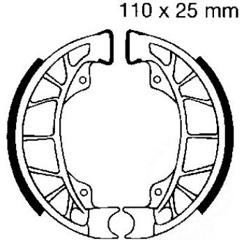 Bremsbacken hinten EBC 899 ohne Federn