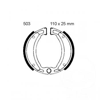 Bremsbacken hinten EBC Y503 inkl. Federn