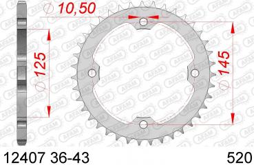 AFAM Kettensatz, SMC 170 Inverse Blast / Xroad, mit A520XLR2 Kette