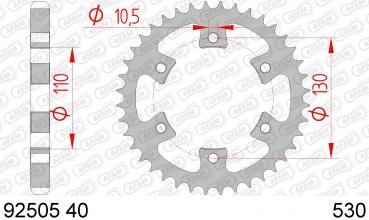 AFAM Kettensatz, CAN AM DS 650 X Baja, mit A530XMR3 Kette