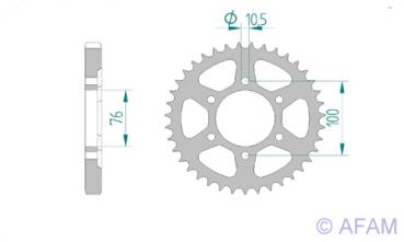 DID Kettensatz SUZUKI GSX 1200 FS Inazuma, mit DID 530ZVMX Kette