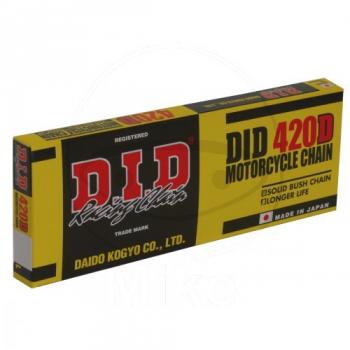 DID Kettensatz DERBI DRD 50 SM Senda Pro, mit DID 420D Kette