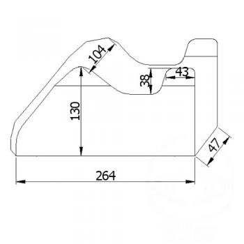 Faltgarage, Abdeckplane, Indoor XXL, Farbe grau