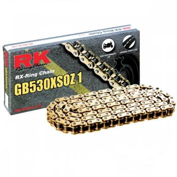 X-Ring Kette RK gold GB 530XSOZ1 102 Glieder offen mit Nietschloss gold