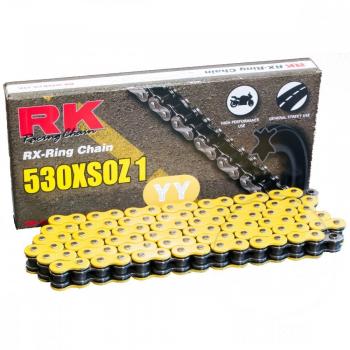 X-Ring Kette RK gelb GE530XSOZ1 114 Glieder offen mit Nietschloss