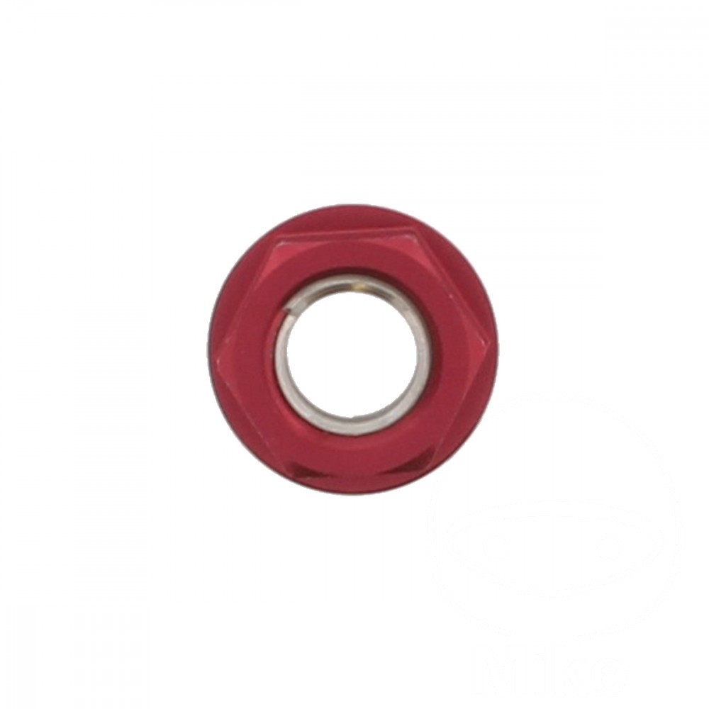 Schraubenmutter F r Kettenrad M10x1 25MM Alu Rot Motorradteile Schraubenmutter F r Kettenrad M10x1 25MM Alu Rot Motorradteile