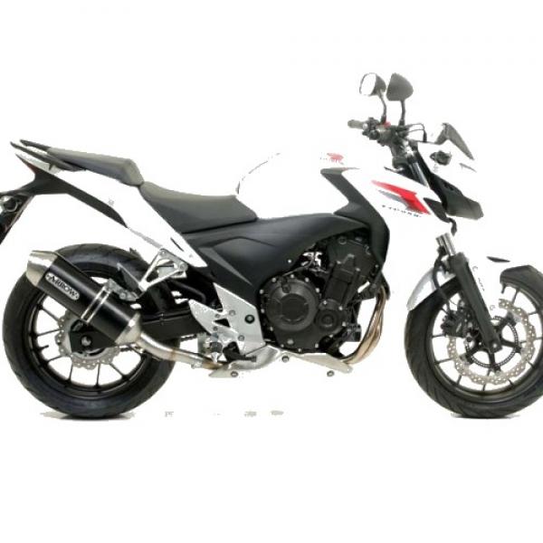 Schalldämpfer Arrow 71804AON Race Tech schwarz/Edelstahl