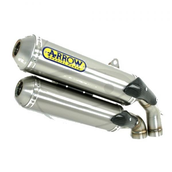 Schalldämpfer Arrow 71629PR Round Sil Titan