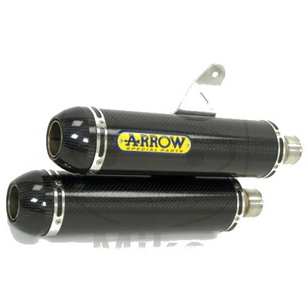 Schalldämpfer Arrow 71062MC Racing Carbon