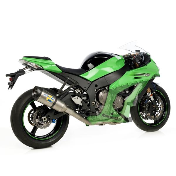 LeoVince SBK Komplettanlage Factory R Corsa Titan (Volltitananlage) mit Carbon Endkappe