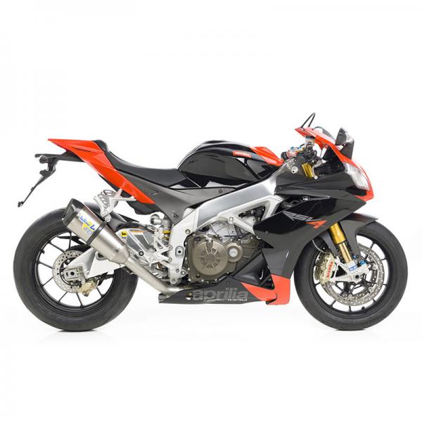 LeoVince SBK Slip On Factory R Evo2 Titan (Volltitaninnenschalldämpfer) mit Carbon Endkappe