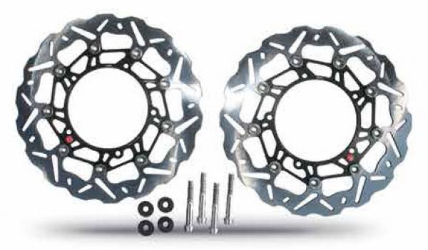 BRAKING OKWK02 Oversize Wave-Bremsscheiben Set 320mm Suzuki GSX-R 600, GSX R 750