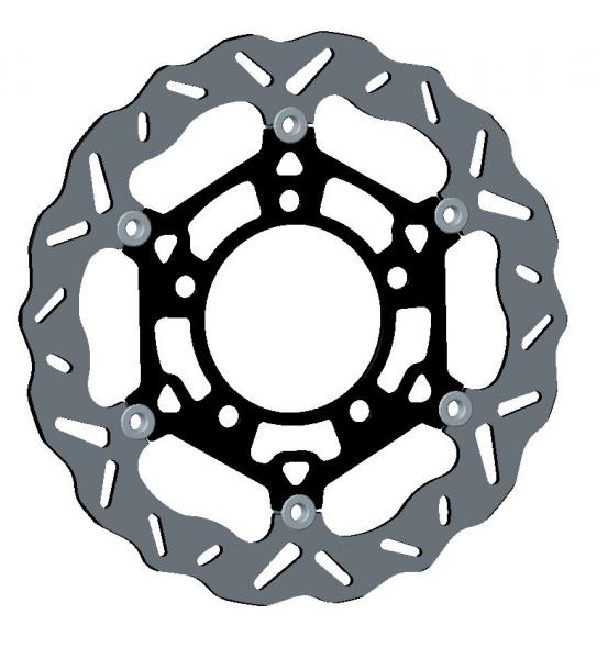 Wave Bremsscheibe vorne rechts BRAKING WL8003R Kymco AK550 ABS