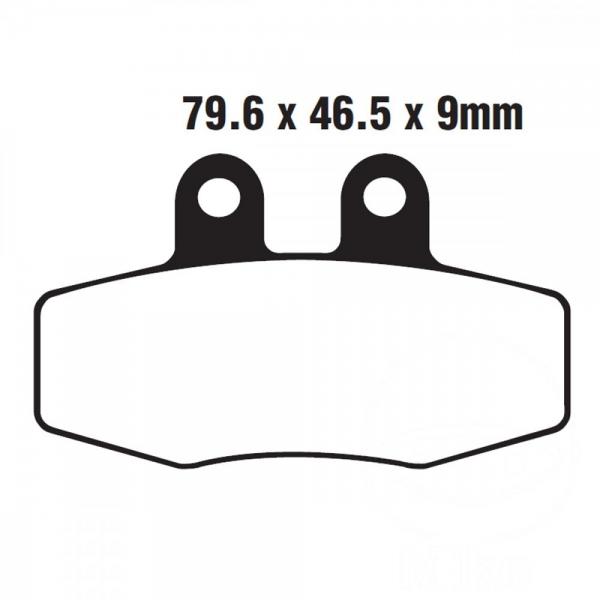 Bremsbelag EBC FA132R vorne