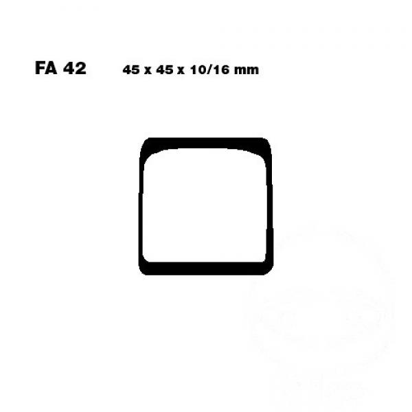 Bremsbelag EBC FA042 vorne