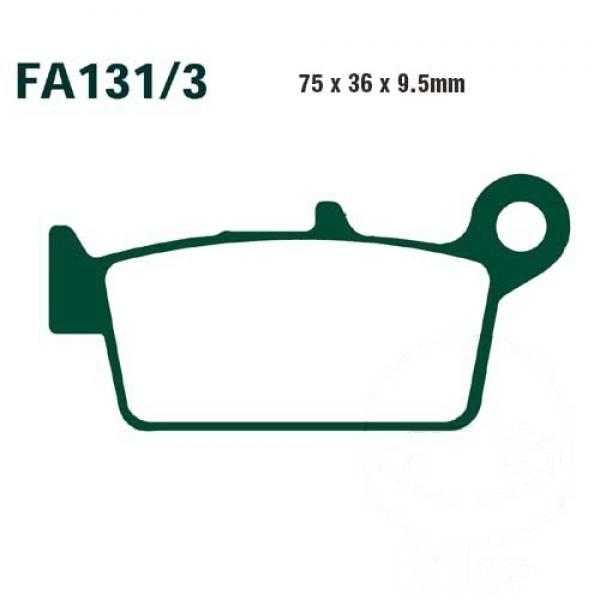 Bremsbelag EBC SFA131/3 vorne