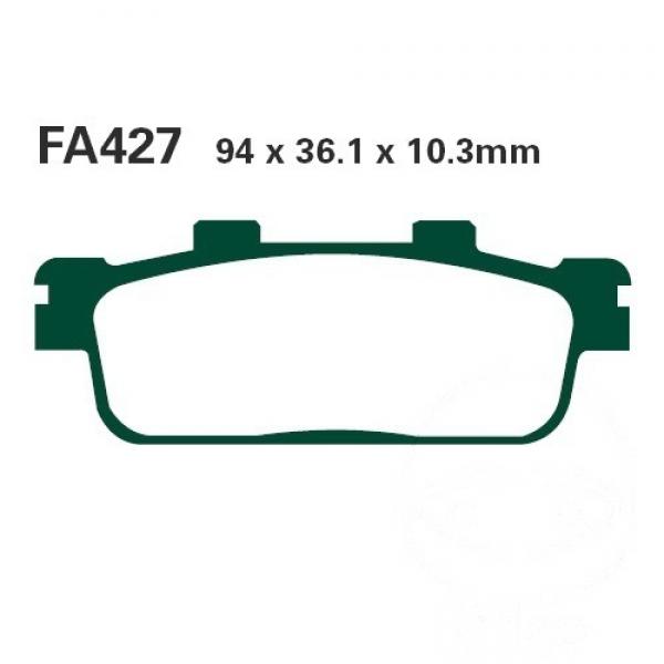 Bremsbelag EBC SFA427 hinten