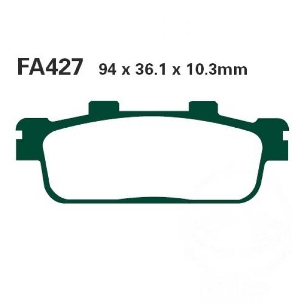 Bremsbelag EBC SFAC427 hinten