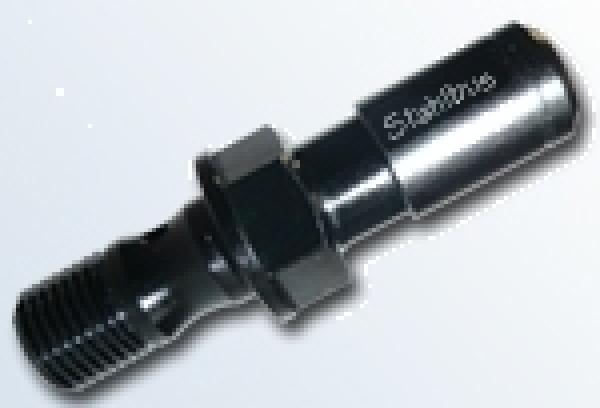 Stahlbus Hohlschraube mit Entlüftungsventil M10x1.0x19mm, Alu eloxiert black edition