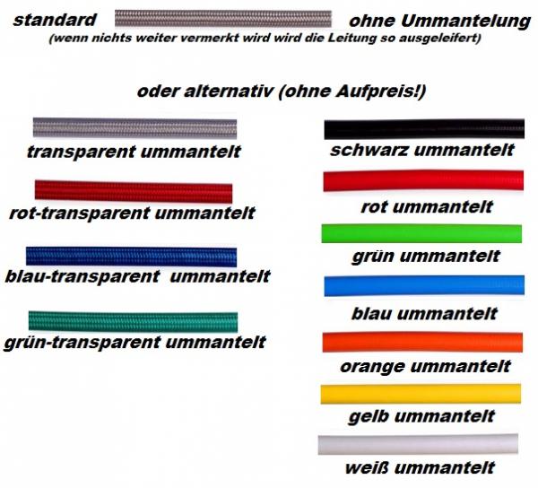 Stahlflex Bremsleitung hinten BMW F 650 E169MU Bj. 1997