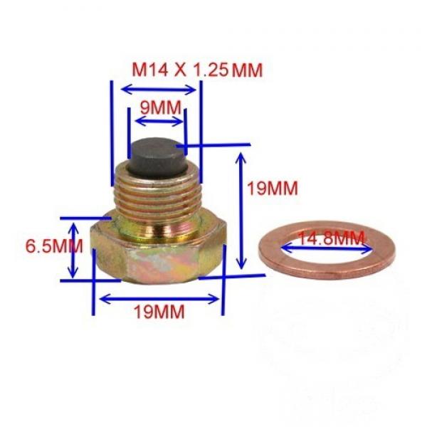 Ölablassschraube mit Magnet M14x1,25