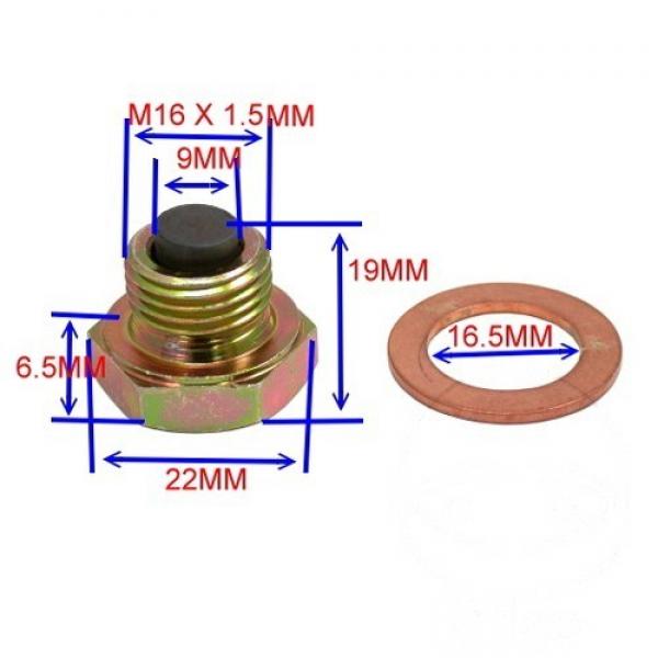 Ölablassschraube mit Magnet M16x1,5