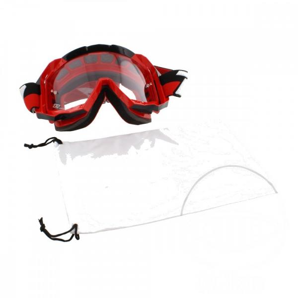 Brille MOTO LS 3200 rot, ProGrip Brille