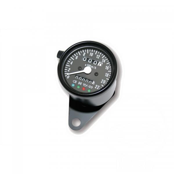 Tachometer mechanisch schwarz 60mm M12X1.0mm