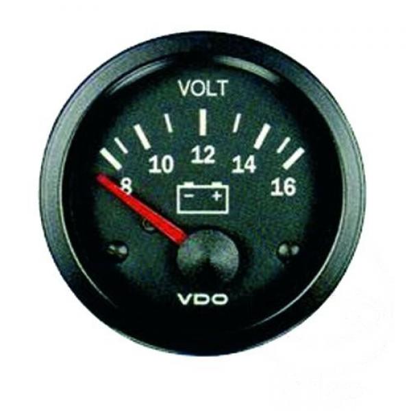 Voltmeter Vision 52mm/8-16V