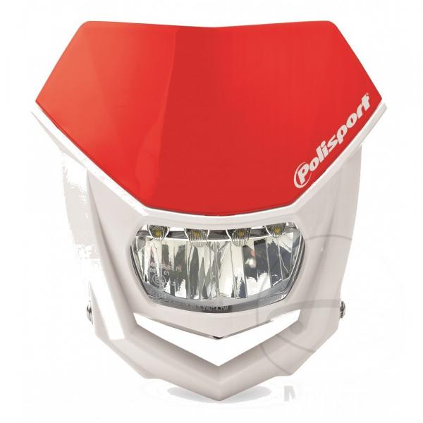 Scheinwerfer Maske Halo rot 04 LED