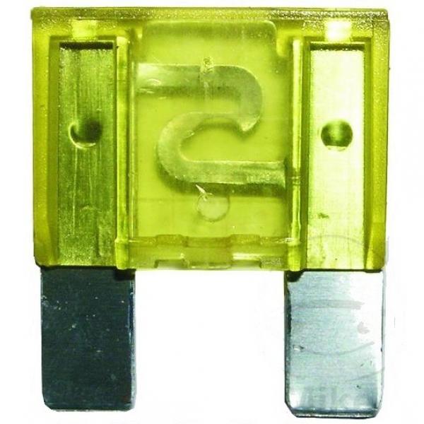 Sicherung MAXI 20A gelb Packung 10, Flachstecksicherung, MAXI