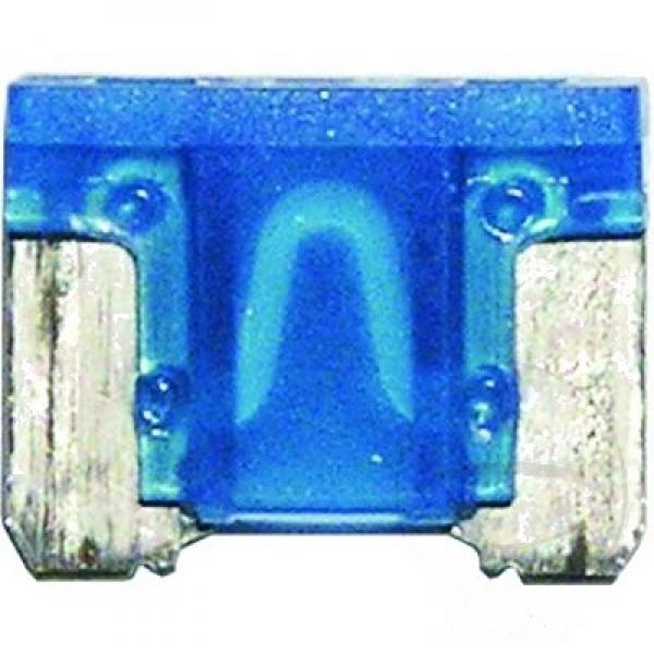 Mini-Sicherung 15A 2er Blister LOW PROFILE hellblau, Flachstecksicherung