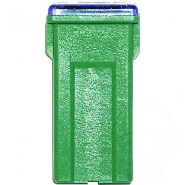 Sicherung PAL J 40A 1er Blister grün, Blocksicherungen Typ J (weiblich, klein)