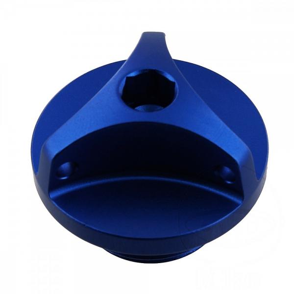 Öleinfüllschraube M20X1.50 mm Alu blau