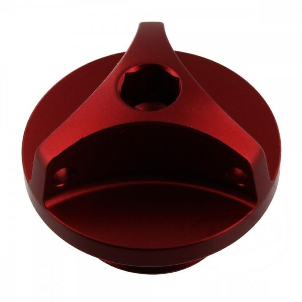 Öleinfüllschraube M20X1.50 mm Alu rot