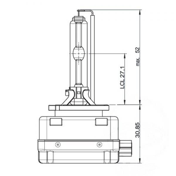 Lampe, Glühbirne 35W D1S PK32D