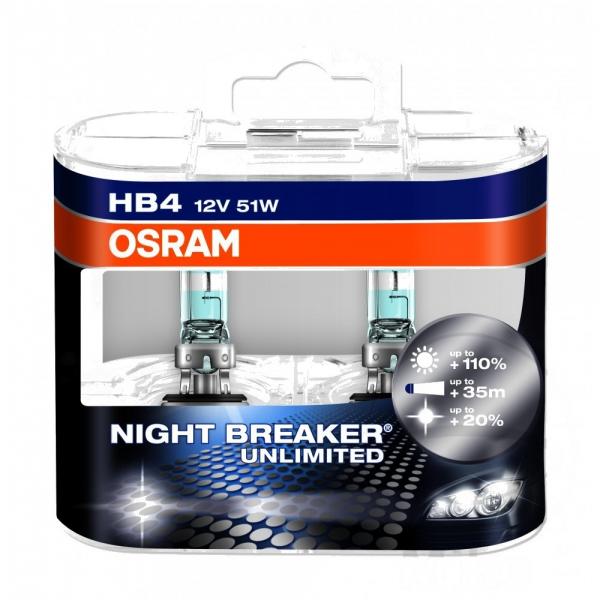 Lampe, Glühbirne HB4 12V51W DUO, NIGHT BREAKER UNLIMITED