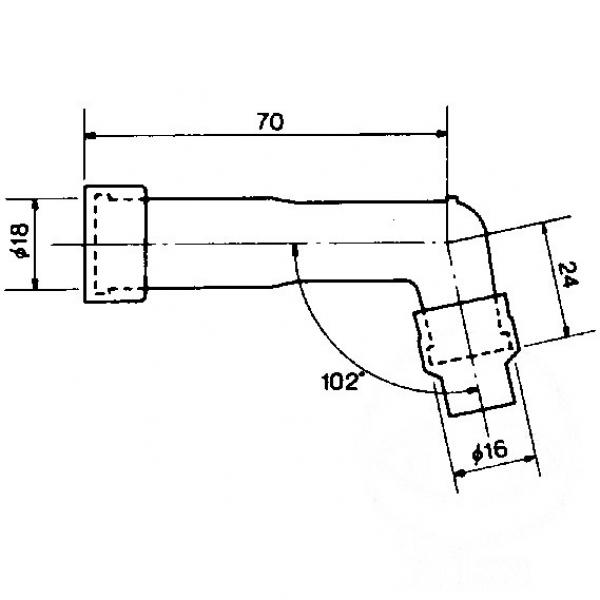 NGK Zündkerzenstecker XB05F