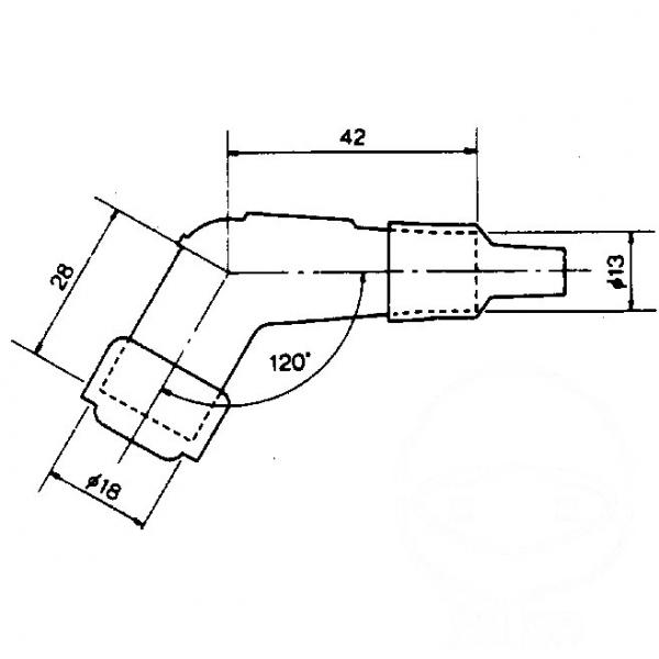 NGK Zündkerzenstecker YB05F