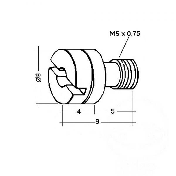 Vergaserdüse Hauptdüse Mikuni GR 95, , SJ95-4