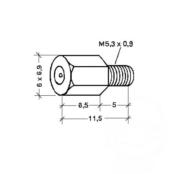 Vergaserdüse Hauptdüse Yamaha GR 160, , HJ160-4