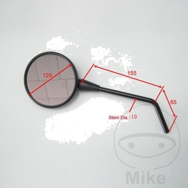 Spiegel schwarz links oder rechts