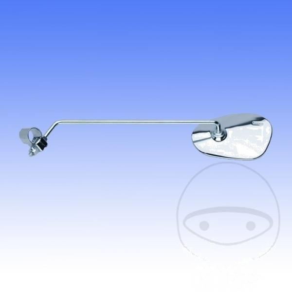 Spiegel oval chrom links universal verkleinernd, 911/1VL