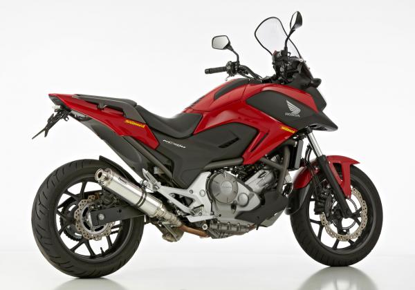 Auspuff HURRIC Supersport Slip on Schalldämpfer (2-1), 63502024