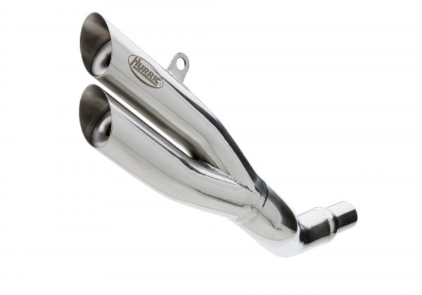 Auspuff HURRIC Pro 2 Slip on Schalldämpfer (4-1), 63502402