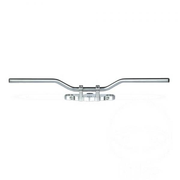 Lenker Superbike stahl chrom 22mm TRW