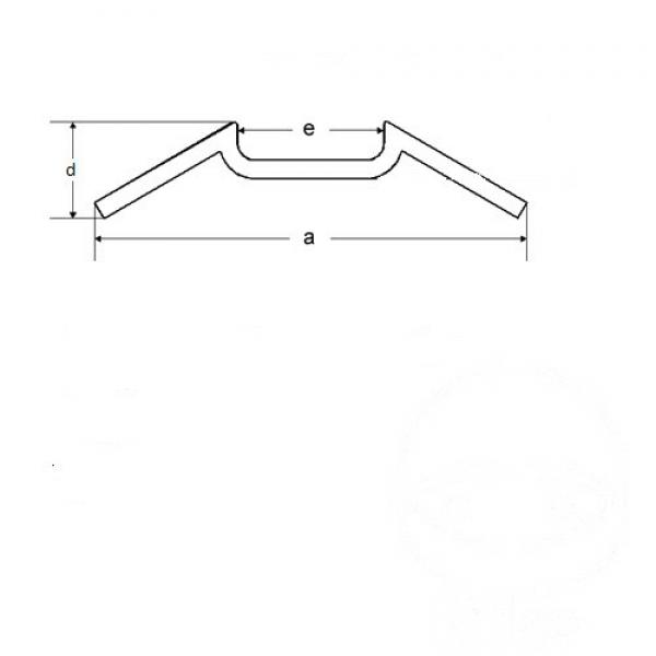 M-Lenker stahl CR 22mm