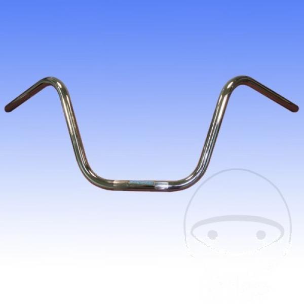 Lenker Chopper stahl CR mit Kabelkerbe 1 Zoll