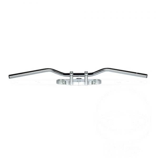 Lenker Superbike stahl silber 22mm TRW